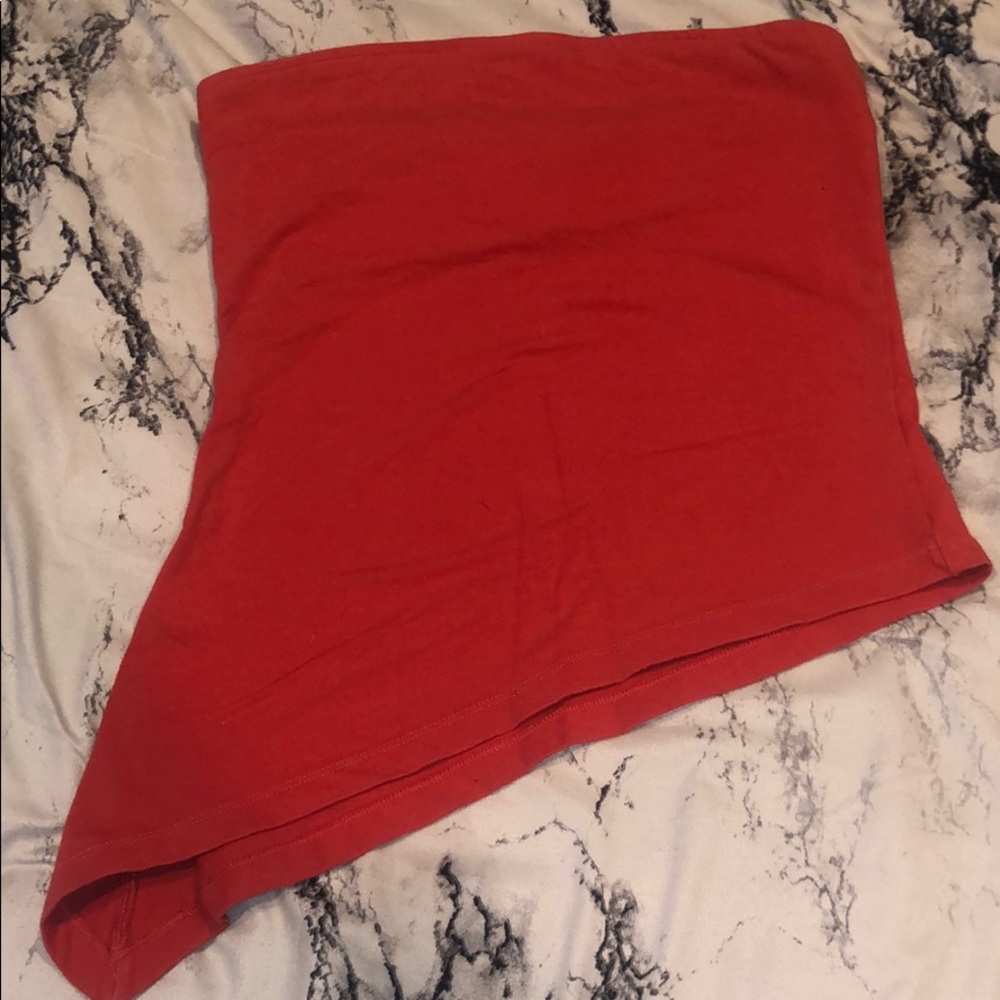 Bright Scarlet Tube Top